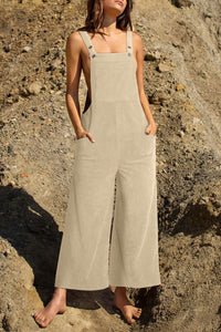 Pocketed Wide Leg Overall Trandify deal