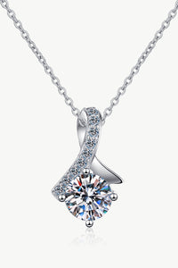 Unique and Chic Moissanite Pendant Necklace Trandify Deal