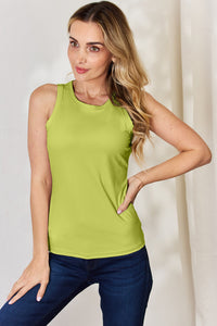 Basic Bae Full Size Round Neck Slim Tank Trandify Deal