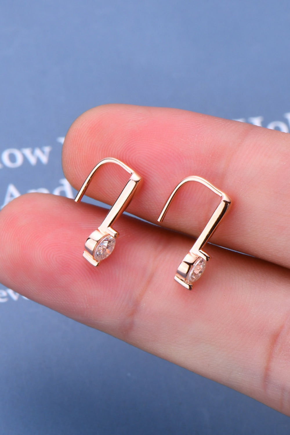 Moissanite 925 Sterling Silver Earrings Trandify Deal
