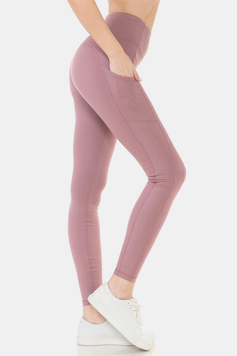 Leggings Depot Wide Waistband High Waist Leggings Trandify deal