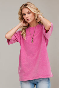 Basic Bae Round Neck Half Sleeve T-Shirt Trandify Deal