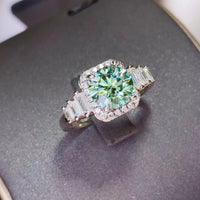 3 Carat Moissanite 925 Sterling Silver Ring Trandify Deal
