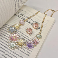 Alloy Rhinestone Daisy Necklace Trandify Deal