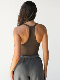 Scoop Neck Wide Strap Tank Trandify deal