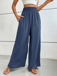 Perfee Wide Leg Pants with Pockets Trandify Deal
