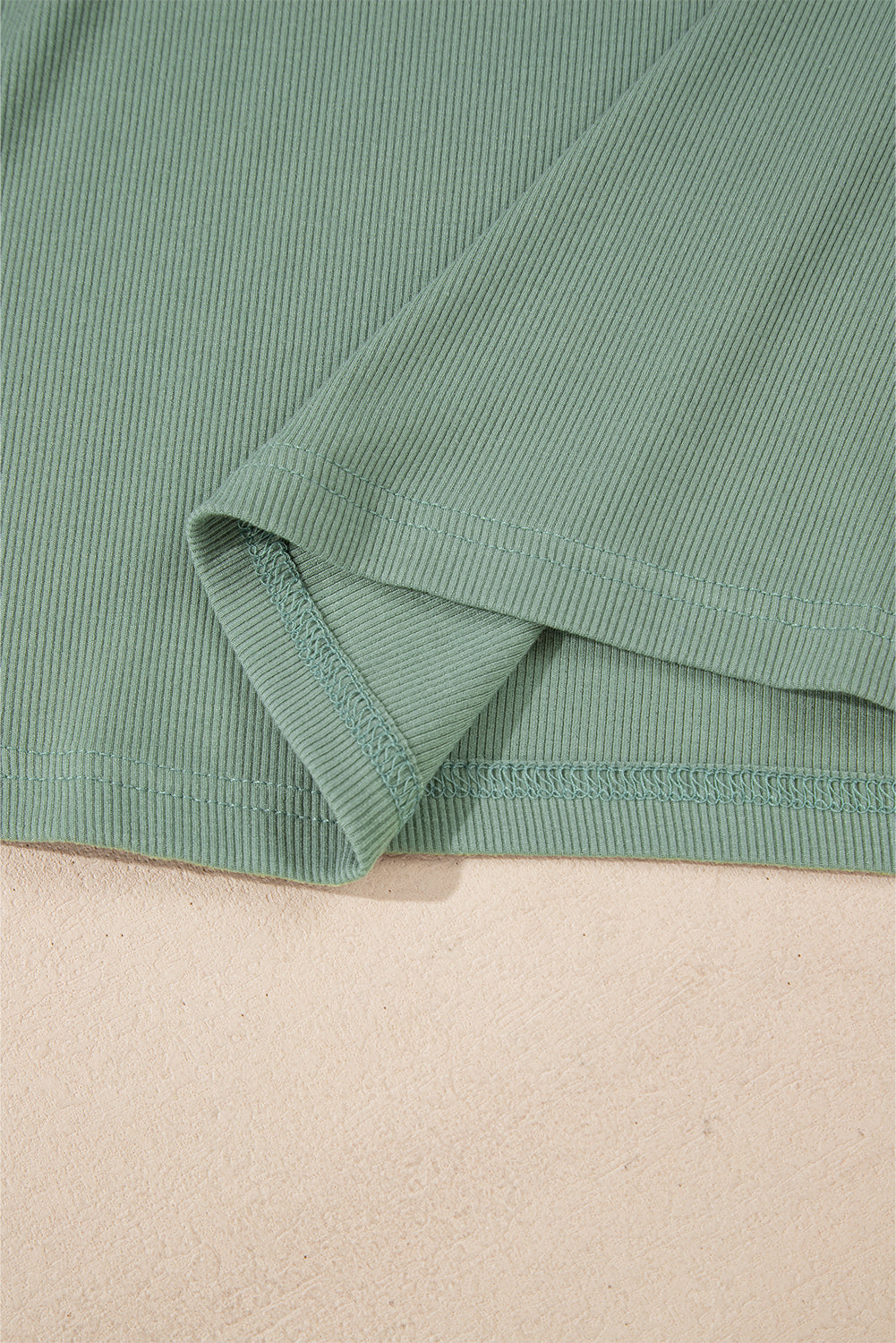 Color Block Round Neck Raglan Sleeve Top Trandify Deal