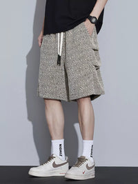 Men's Plus Size Athletic Shorts with Pockets - Loose Fit