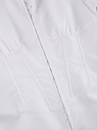 Petite women’s collared shirt dress – trendy fall fashion