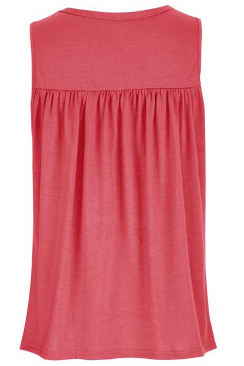 Lace Detail Round Neck Tank Trandify deal