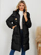 Long Sleeve Longline Hooded Winter Coat Trandify Deal