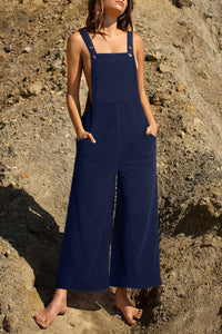 Pocketed Wide Leg Overall Trandify deal
