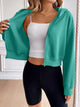 Ivy Lane Zip Up Dropped Shoulder Hooded Jacket Trandify Deal