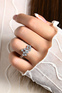 1.2 Carat Moissanite 925 Sterling Silver Ring Trandify Deal