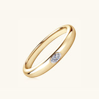 925 Sterling Silver Inlaid Moissanite Ring Trandify Deal