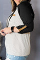 Plus Size Striped Long Sleeve Hoodie Trandify deal