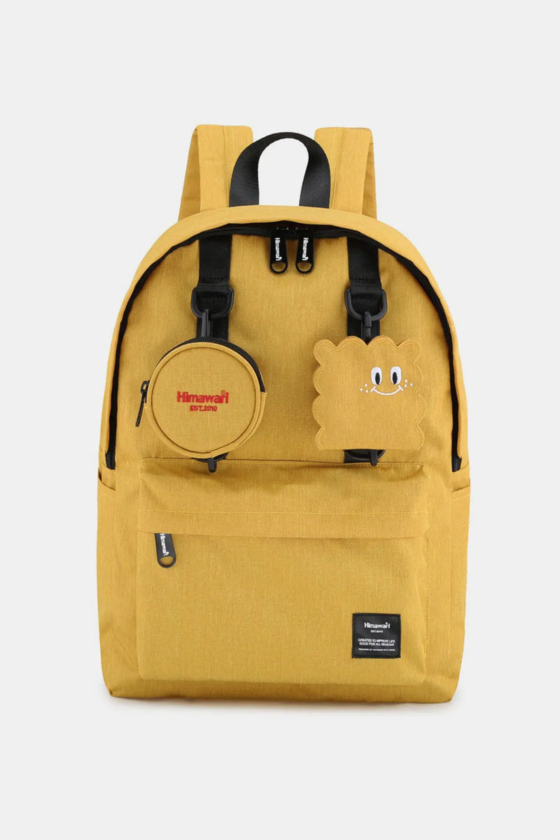 Himawari Waterproof Canvas Backpack Bag with Removable Coin Purse Trandify Deal