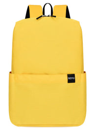 Solid Color Nylon Backpack Bag Trandify Deal