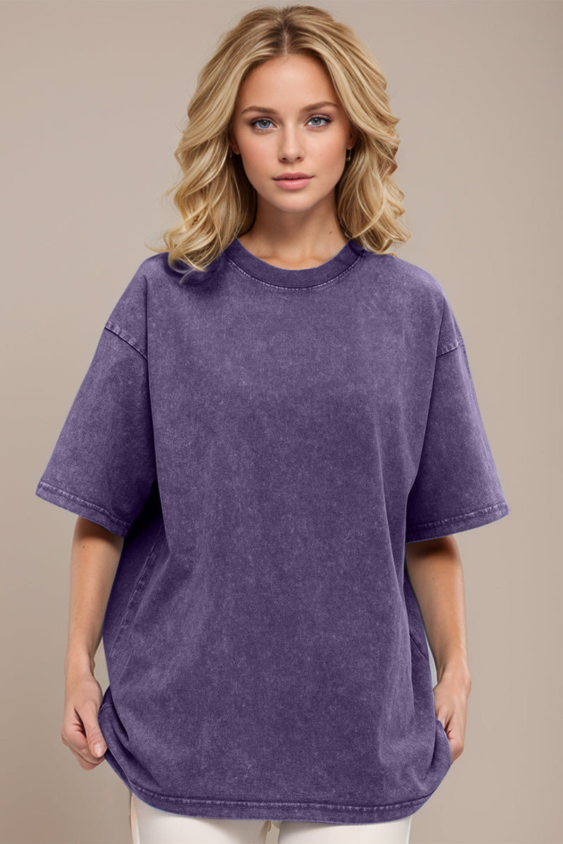 Basic Bae Round Neck Half Sleeve T-Shirt Trandify Deal