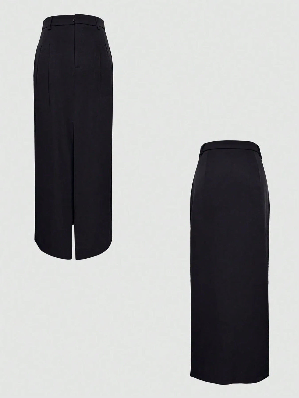 Women’s High-Waisted Slit Maxi Skirt – Flowy Boho Summer Skirt for Casual & Beach Outfits