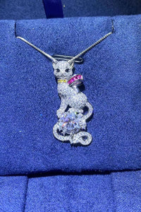 2 Carat Moissanite 925 Sterling Silver Necklace Trandify Deal