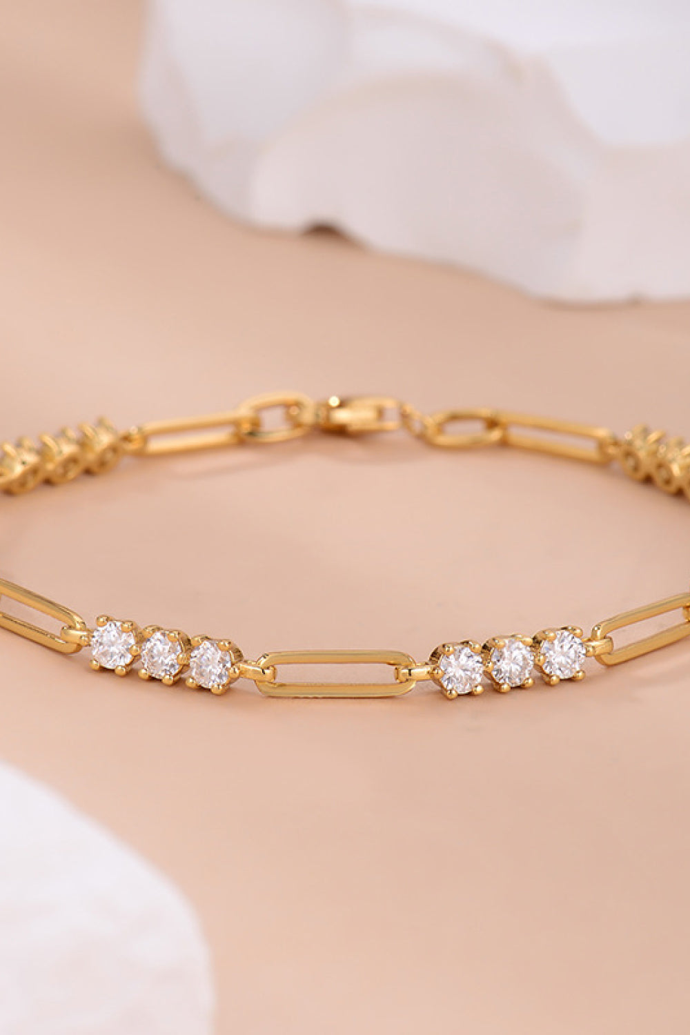 1.8 Carat Moissanite 925 Sterling Silver Bracelet Trandify Deal