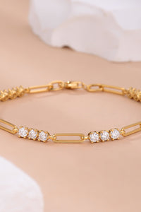 1.8 Carat Moissanite 925 Sterling Silver Bracelet Trandify Deal