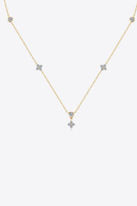 Moissanite 925 Sterling Silver Necklace Trandify Deal