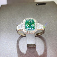 2 Carat Moissanite 925 Sterling Silver Ring Trandify Deal