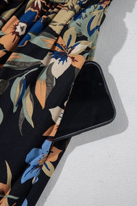Floral shirred high waist wide leg pants for women – Trandify Deal