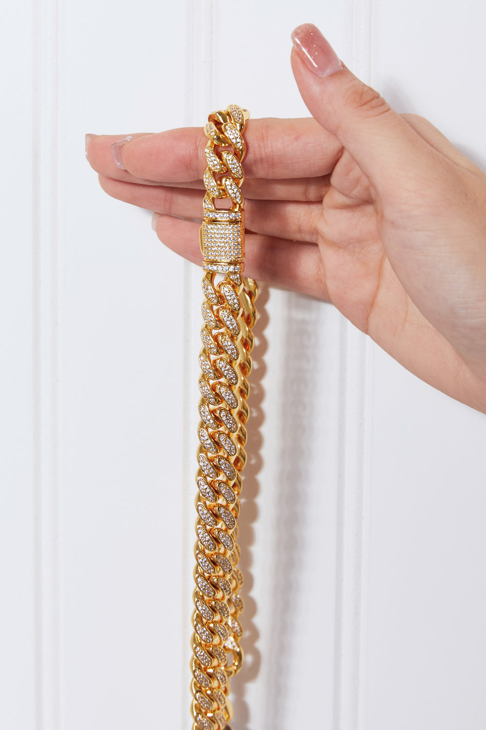 Brass Curb Chain Necklace Trandify Deal