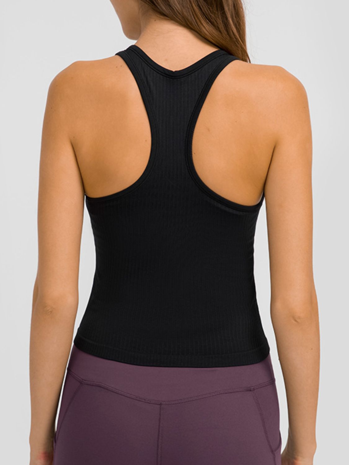 Millennia Round Neck Racerback Active Tank Trandify Deal
