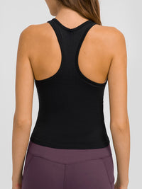 Millennia Round Neck Racerback Active Tank Trandify Deal