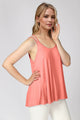 Basic Bae Bamboo Scoop Neck Double Spaghetti Straps Cami Trandify deal