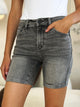 Judy Blue Full Size High Waist Washed Denim Shorts Trandify Deal