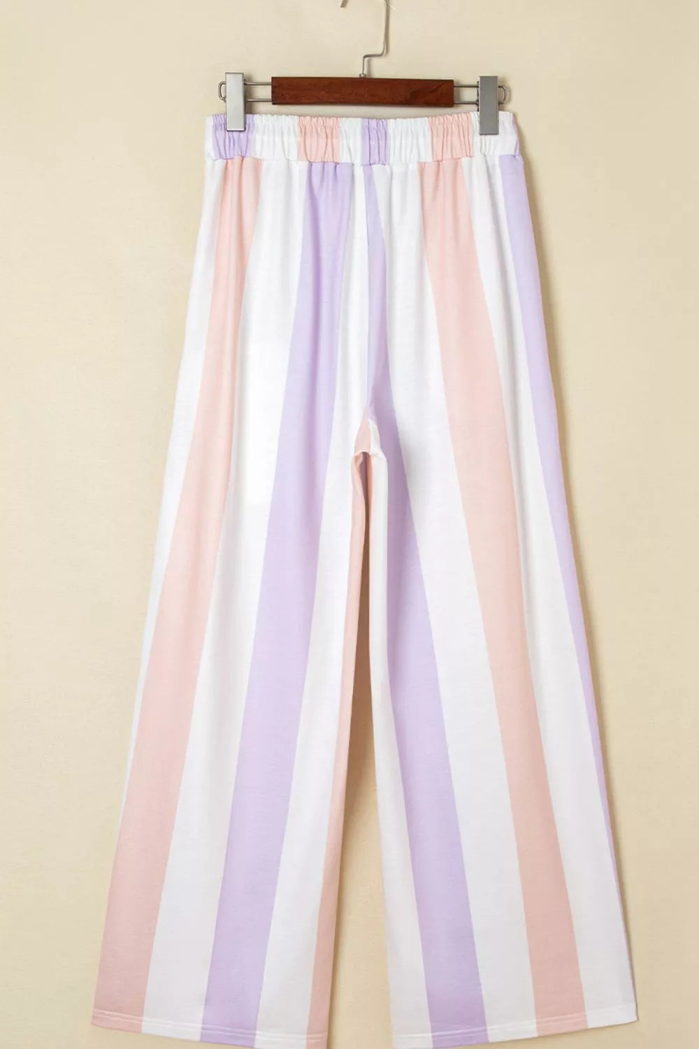 Women's Striped Drawstring Pants with Pockets - Comfy Casual Wear