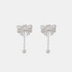Titanium Steel Bow Earrings Trandify deal