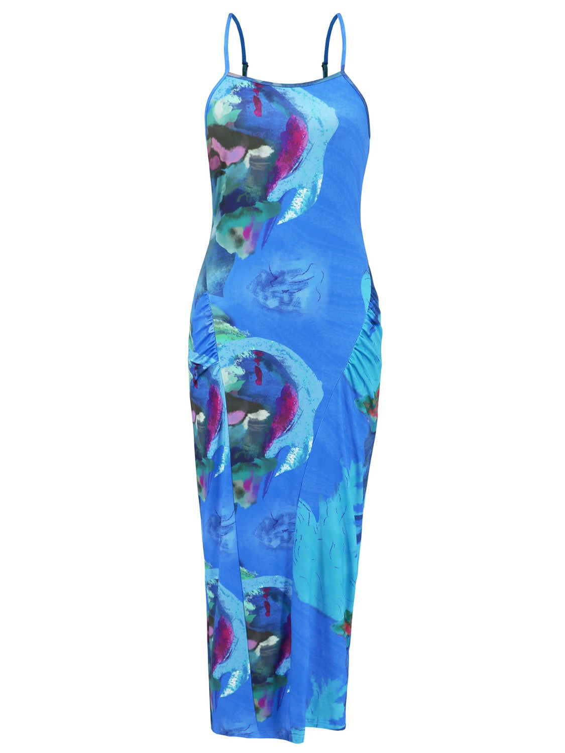 Printed Spaghetti Strap Cami Dress Trandify deal