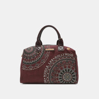 Nicole Lee USA rhinestone Decor Boston Bag Trandify deal