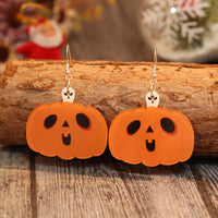 Acrylic Alloy Pumpkin Shape Earrings Trandify Deal