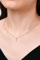 Moissanite 925 Sterling Silver Necklace Trandify Deal