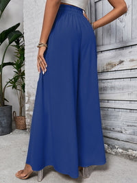 Tied High Waist Wide Leg Pants Trandify deal