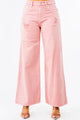 Trendy Distressed Denim Wide Leg Jeans – High Waist Comfort Fit