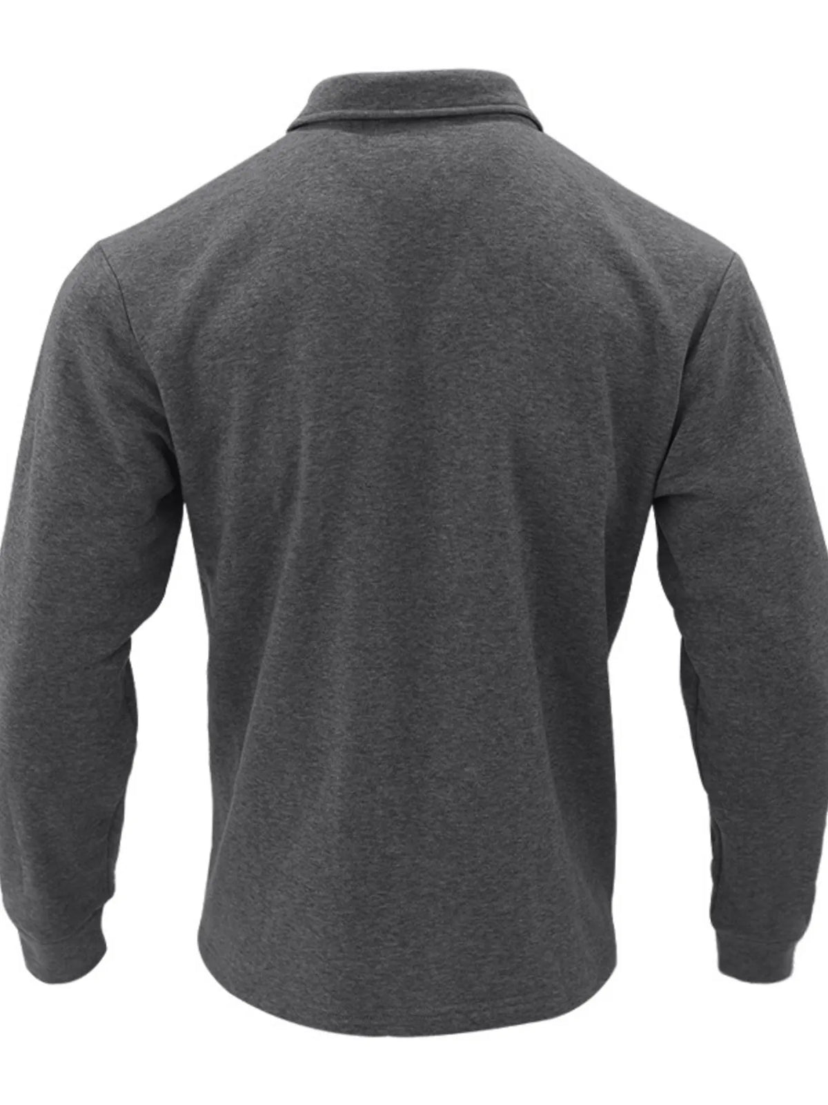 Men’s Plus Size Denim Button-Up Long Sleeve Jacket for Big & Tall – Slim Fit Casual Layering Shacket