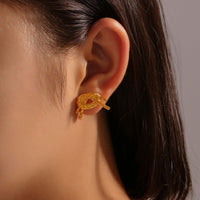 Titanium Steel Stud Earrings Trandify deal