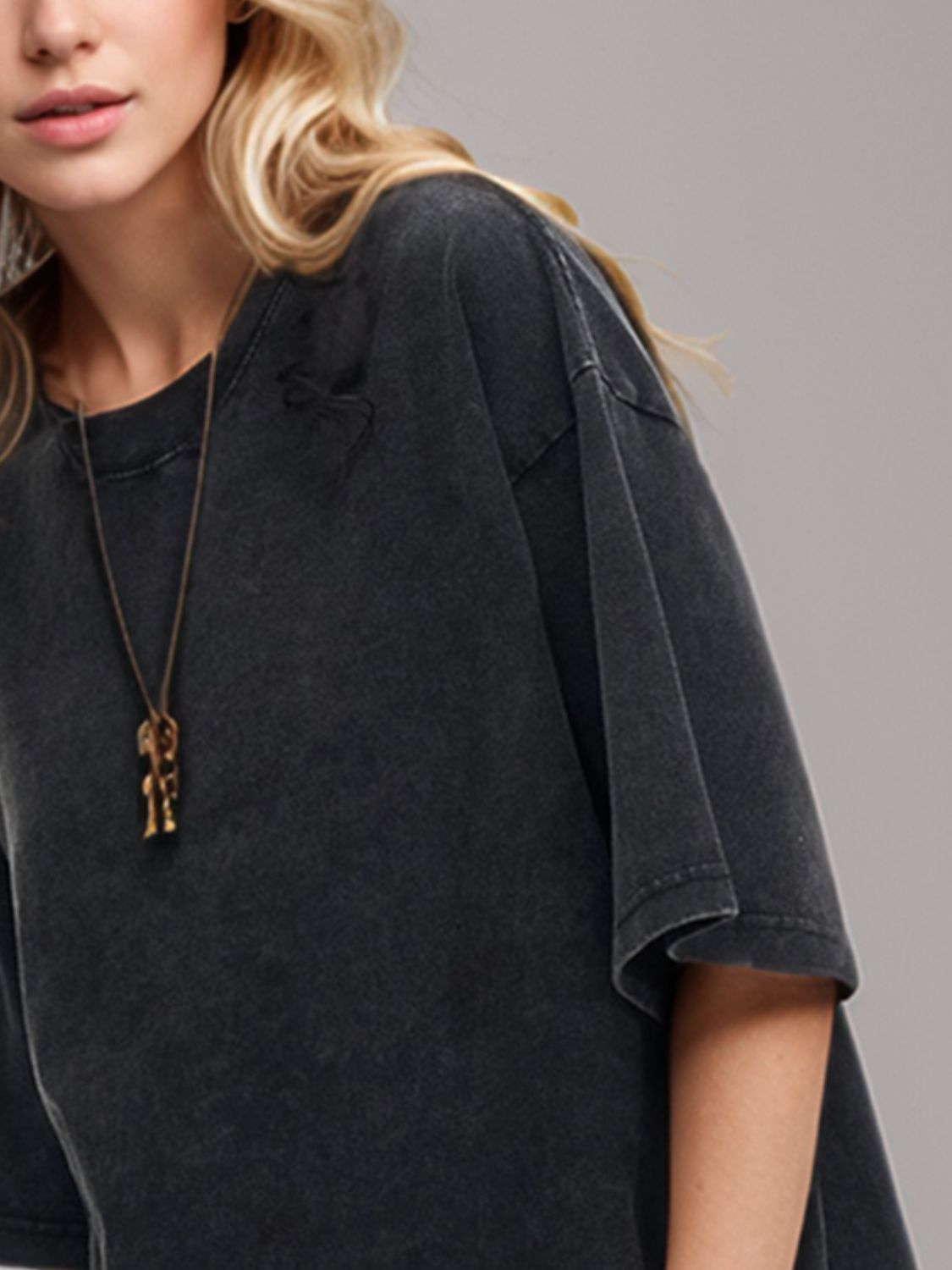 Basic Bae Round Neck Half Sleeve T-Shirt Trandify Deal