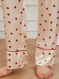 Contrast Piping Pocketed Top and Pants Lounge Set Trandify deal