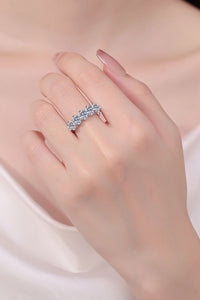 2.5 Carat Moissanite 925 Sterling Silver Ring Trandify Deal