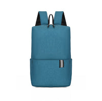 Solid Color Nylon Backpack Bag Trandify Deal