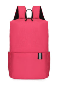 Solid Color Nylon Backpack Bag Trandify Deal